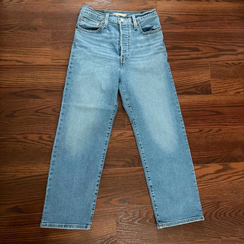 Levi’s Ribcage Straight Ankle Women's Jeans - Light wash - Size 28